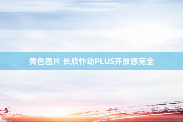 黄色图片 长欣忭动PLUS开放感完全