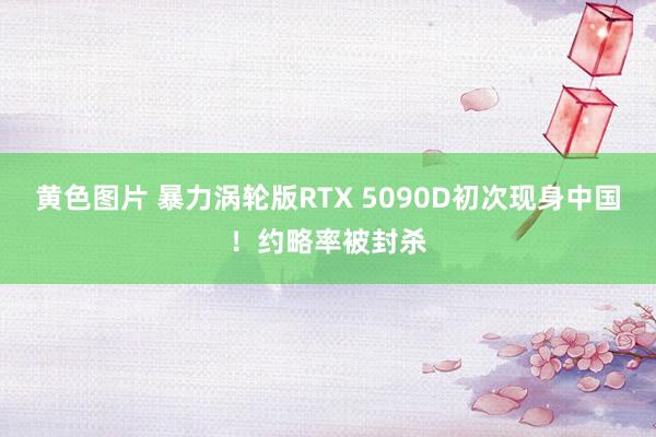 黄色图片 暴力涡轮版RTX 5090D初次现身中国！约略率被封杀